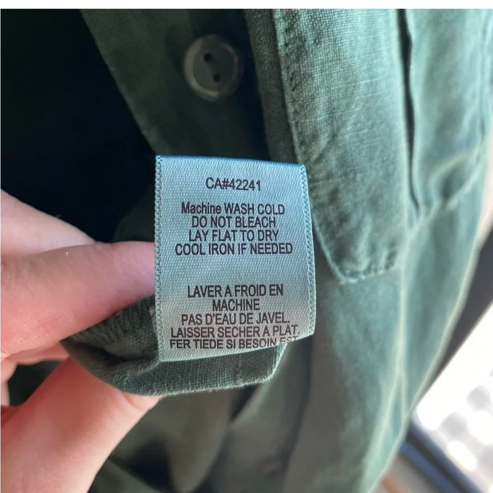 NWOT Young Fabulous & Broke YFB Lakeside Cargo Shorts Utility Romper Size small - Picture 14 of 15